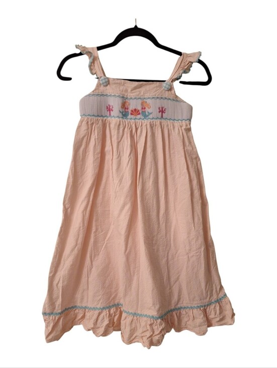 Shrimp And Grits Kids Other - Shrimp & Grits Kids Size 8 Girls Smocked Mermaid Sundress 🧜‍♀️